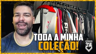 PARTE DA MINHA COLEÇÃO DE CAMISAS DO CORINTHIANS [upl. by Genna]