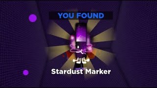 How to get STARDUST marker in FIND THE MARKERS Roblox  UPDATED 2024 [upl. by Tegan220]