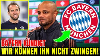 KOMPANY über KANEABSCHIED Können ihn nicht HALTEN  aktuelle nachrichten bayern münchen [upl. by Ephraim740]