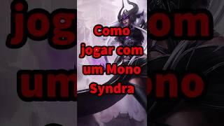 Como jogar com um mono Syndra leagueoflegends wildrift fyp [upl. by Valoniah486]