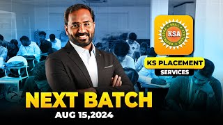 KSA PLACEMENT SERVICES  15th AUGUST BATCH ANNOUNCEMENT🎯 [upl. by Hanover]