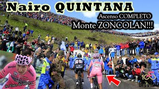 Nairo Quintana🇨🇴🚀ASCENSO COMPLETO✔️Monte ZONCOLAN⛰️🏆GANA🇮🇹Giro de ITALIA 2014💪🏽Dia HISTORICO [upl. by Nisior502]