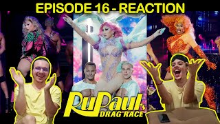 RuPauls Drag Race  Season 16  Grand Finale  BRAZIL REACTION [upl. by Ellerey]