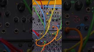 Live patching no 3 electronicinstrument euroracksynth analoggear modularsynth synthesizer [upl. by Enirehtahc]