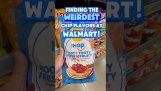 Finding the WEIRDEST chip flavors at Walmart walmartfinds foodie weird funyuns [upl. by Crosby]