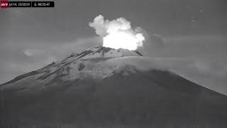 Jul 14 2024 The First Night at Popocatepetl with New 4K Camera [upl. by Frodi966]