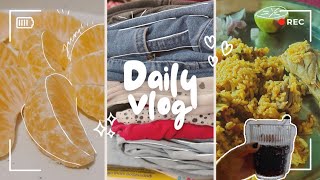 A day in my life  Aesthetic Indian Vlog  Organizing clothes👗  DIML diml [upl. by Myo295]