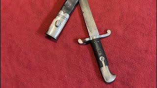 British bayonet model 1856 yataghan bayonet sword [upl. by Hartill]