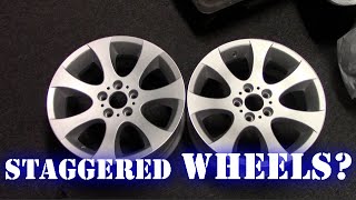 Staggered Wheels  OriginalWheelscom [upl. by Devonna]