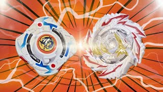 BEYBLADE BURST BATTLE  Abyss Devolos Vs DragoonF  First to 10 Points [upl. by Nirol]