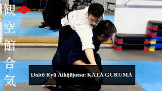 Daitō Ryū Aikijūjutsu video tecnico sul Kata Guruma  tecnica di TachiAi Nikajo [upl. by Noirb130]