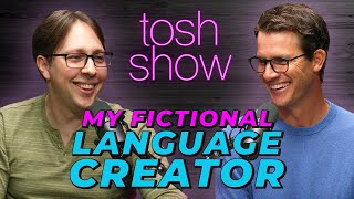 My Fictional Language Creator  David Peterson  Tosh Show [upl. by Torrell]