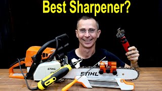 Which Chainsaw Sharpener Is Best 2024 Lets Find Out [upl. by Tnaryb]