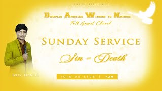 LIVE  More SIN More DEATH  DAWN Full Gospel Church  LWTGTX Ministries [upl. by Anahsohs]