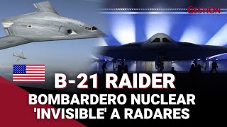 B21 RAIDER Así es el nuevo BOMBARDERO nuclear invisible que EEUU presentó al mundo [upl. by Kolb231]