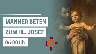 19062024 0600 Uhr Männer beten zum Hlg Josef  Erlöserpfarre Lustenau Rheindorf [upl. by Nysa]