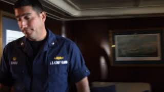 US Coast Guard Barque Eagle tour [upl. by Meyers]