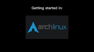 Getting started in Arch Linux  Desktop Enviroment and Browser [upl. by Flint]