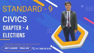 Standard 9 ICSE  Civics  Elections  Janis Academy [upl. by Victorine65]