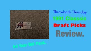 Russell Maryland amp Eric Lindros Throwback Thursday 1991 Classic Draft Picks Review [upl. by Aelram126]