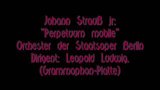 Johann Strauß jr quotPerpetuum mobilequot [upl. by Nainatrad]