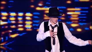 George Sampson Singing In The Rain  Britains Got Talent 2008  The Final  1080 HD [upl. by Anirtac]