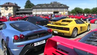 Ferrari Day 2014 F40 458 Speciale 430 Scuderia and more [upl. by Henrieta]