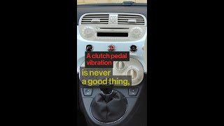 The Problem Of Clutch Pedal Vibration In The Fiat 500 [upl. by Arella]