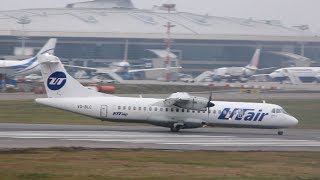 UTair Express  ЮтэйрЭкспресс VQBLC ATR72500  Взлёт во Внуково VKOUUWW [upl. by Antonietta]