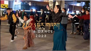 Tibetan circle dance 2023  སྒོར་གཞས།  in Tibet [upl. by Malaspina]