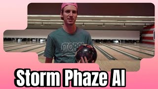 Storm Pro Shop Staffer Jacob Rottier throws the NEW Phaze AI [upl. by Lynnea]