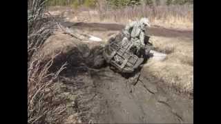 Yamaha Grizzly 700 crazy [upl. by Nnylyak270]