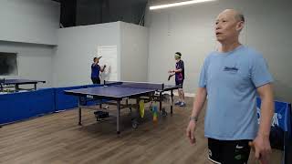 OWTTA Team Doubles 1  Div A RR  Henry Li 1011 vs Bing Chen 991  31 [upl. by Hemminger192]