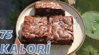 2 Malzemeli Fit Diyet Brownie  Fit Tarifler  Kilo Ver  Diyet Tatlı Tarifleri [upl. by Suk]