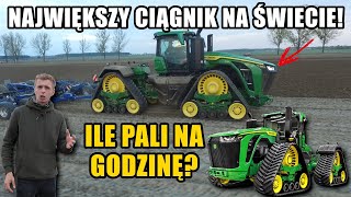 To największy seryjnie produkowany ciągnik na świecie Ile waży i jaką ma moc John Deere 9RX 830 [upl. by Guild796]