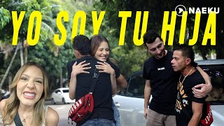 ¿TÚ ERES MI PAPÁ con Aleja Urrea Broma a Cachetes [upl. by Mitman]