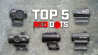 Top 5 Entry Budget Red Dots  Vortex Holosun Primary Arms Sig AT3 [upl. by Ahsiam]