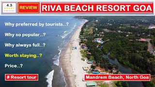 Genuine Review I Riva Beach Resort I Mandrem Beach I North Goa I 2022 [upl. by Nongim409]