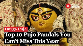 From Bagbazar To Tridhara Check Out Our Exclusive List Of The Best Durga Puja Pandals In Kolkata [upl. by Grimbald]