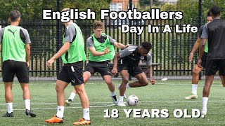 English Footballers Training Day In A Life [upl. by Bozovich212]