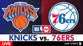 Knicks vs 76ers Live Streaming Scoreboard PlayByPlay Highlights Stats amp Analysis  NBA on TNT [upl. by Maurits537]