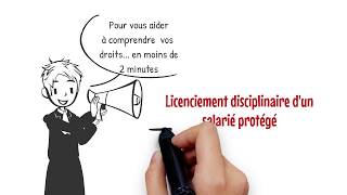 Procédure de licenciement disciplinaire salarié protégé [upl. by Farr]