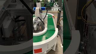 Factory assembly line bearing laser marking machin [upl. by Anawot]