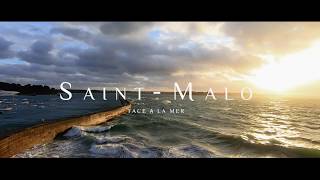 SaintMalo Face à la mer  Les grandes marées 20192020  Tournage vidéo en Bretagne [upl. by Felicia406]