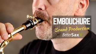 Beginner Saxophone Lesson 2  Embouchure amp Sound Production [upl. by Chaffinch]