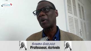 Pr Samba Gadjigo sur lhéritage de Ousmane Sembène quotSi la plante nest pas arroséequot  Vidéo [upl. by Naujek]