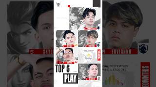 PART 1 Top 5 Play MPL Indonesia Season 14 [upl. by Adekram982]