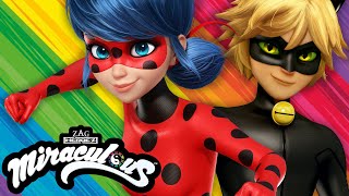 1 HORA MIRACULOUS  😍 LADYBUG Y CAT NOIR 🐞  Compilación temporada 4 [upl. by Hum892]