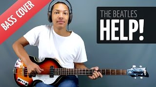 Help Bass Cover  The Beatles  bass only [upl. by Greenberg247]