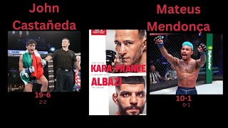 John Castañeda vs Mateus Mendonça BreakdownampPrediction ufcfightnight46 shortvideo ufcshorts [upl. by Bari]